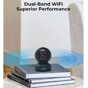 REOLINK E1 Pro 4MP HD Plug-in Home Security Indoor Camera Ap free